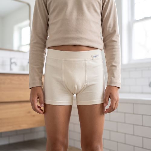 Chlapecké boxerky z biobavlny Natur