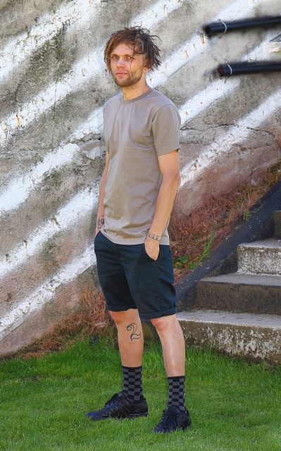 Konopné pánské tričko Hemp Taupe - Krátký rukáv